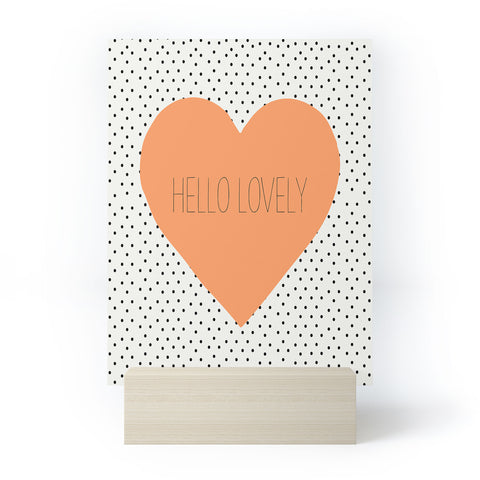 Allyson Johnson Hello Lovely Mini Art Print