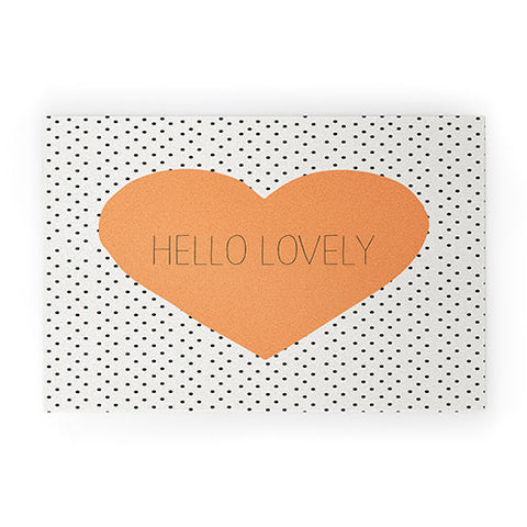Allyson Johnson Hello Lovely Welcome Mat