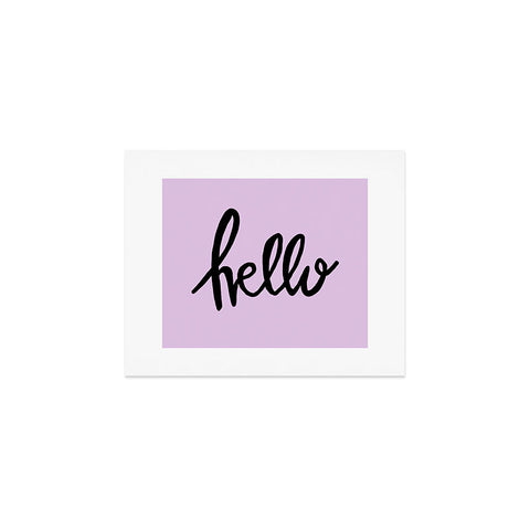 Allyson Johnson Hi Hello Art Print