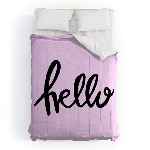 Allyson Johnson Hi Hello Comforter
