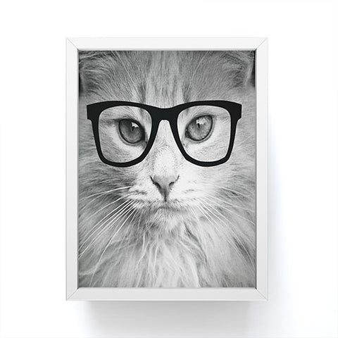Allyson Johnson Hippest Cat Framed Mini Art Print