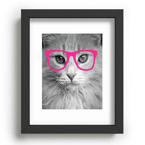 Allyson Johnson Hippest Cat Pink Recessed Framing Rectangle