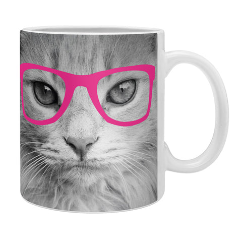 Allyson Johnson Hippest Cat Pink Coffee Mug