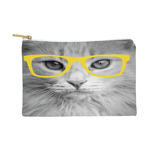 Allyson Johnson Hippest Cat Yellow Pouch