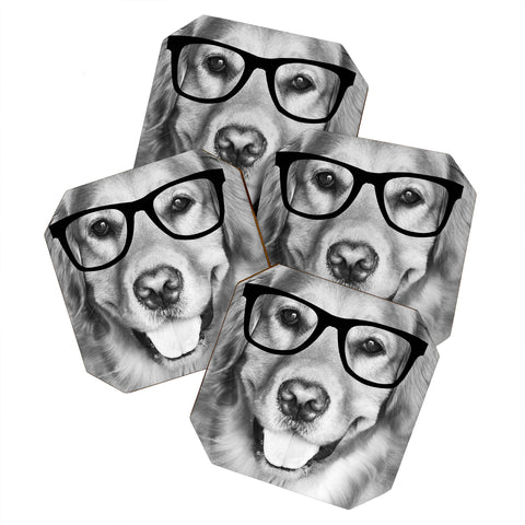 Allyson Johnson Hippest Dog Coaster Set