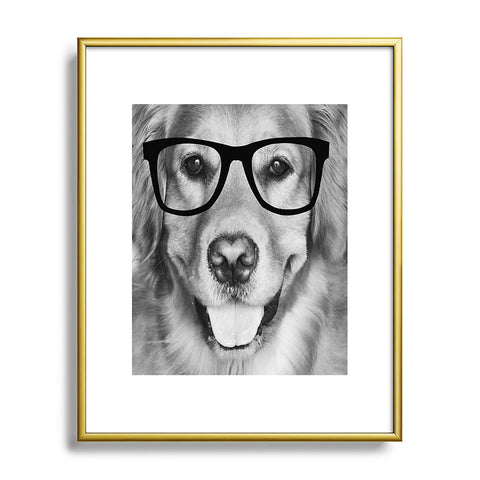 Allyson Johnson Hippest Dog Metal Framed Art Print