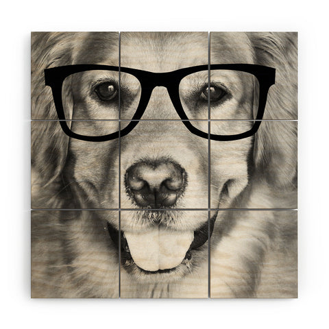 Allyson Johnson Hippest Dog Wood Wall Mural