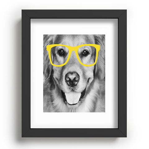 Allyson Johnson Hippest Dog Yellow Recessed Framing Rectangle
