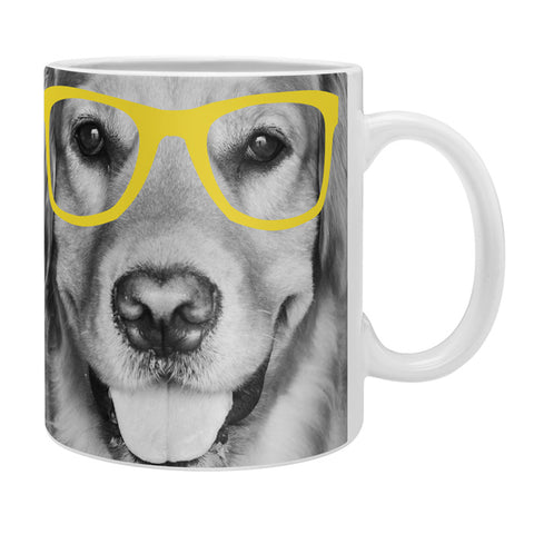 Allyson Johnson Hippest Dog Yellow Coffee Mug