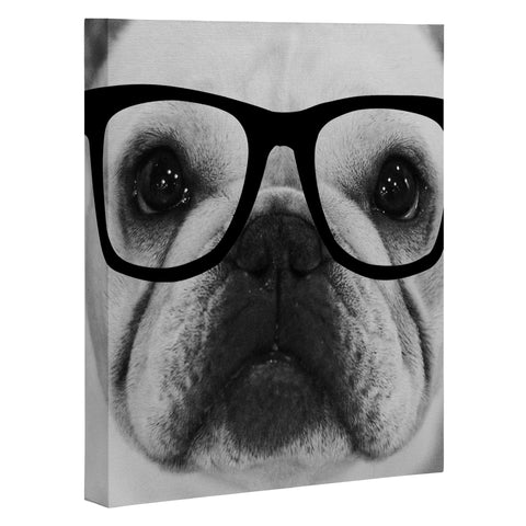 Allyson Johnson Hippest Frenchie Art Canvas
