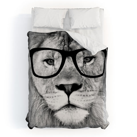 Allyson Johnson Hippest Lion Duvet Cover