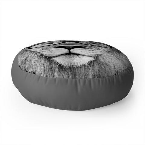 Allyson Johnson Hippest Lion Floor Pillow Round