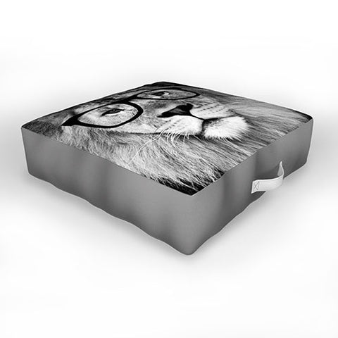 Allyson Johnson Hippest Lion Outdoor Floor Cushion