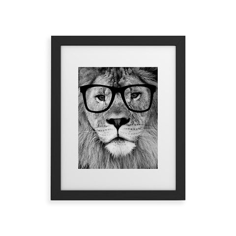 Allyson Johnson Hippest Lion Framed Art Print