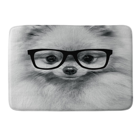 Allyson Johnson Hippest Pomeranian Memory Foam Bath Mat