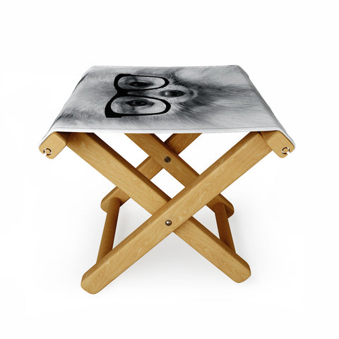 Allyson Johnson Hippest Pomeranian Folding Stool