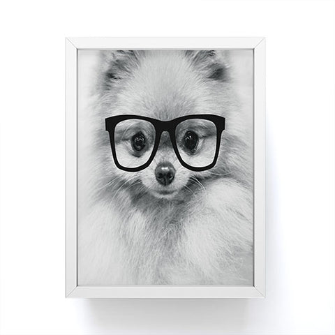 Allyson Johnson Hippest Pomeranian Framed Mini Art Print