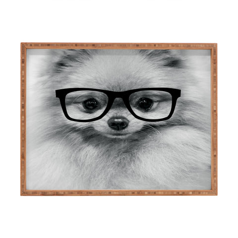 Allyson Johnson Hippest Pomeranian Rectangular Tray