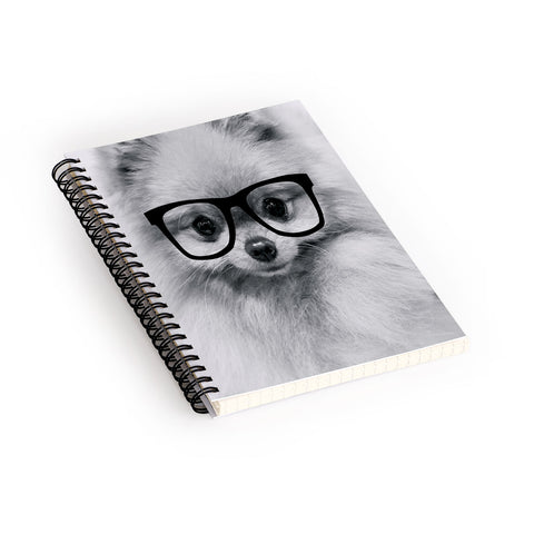 Allyson Johnson Hippest Pomeranian Spiral Notebook