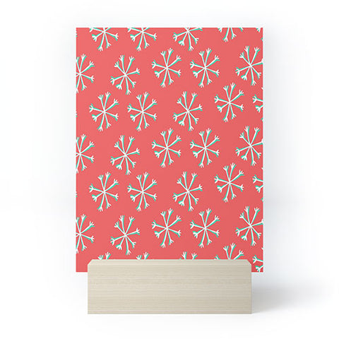 Allyson Johnson Holiday Snow Mini Art Print