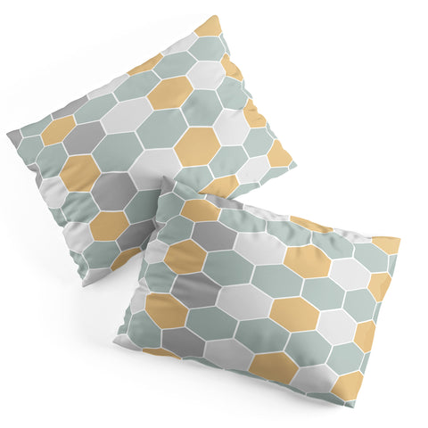 Allyson Johnson Honey Comb 3 Pillow Shams