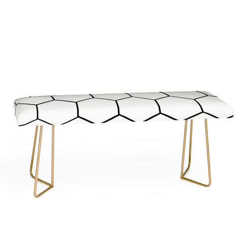 Allyson Johnson Honey Comb Bench
