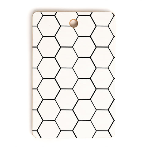 Allyson Johnson Honey Comb Cutting Board Rectangle