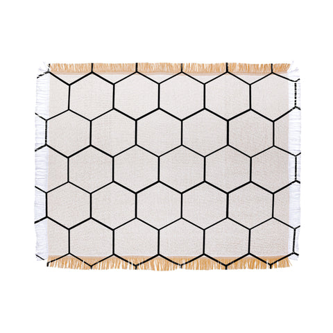 Allyson Johnson Honey Comb Throw Blanket