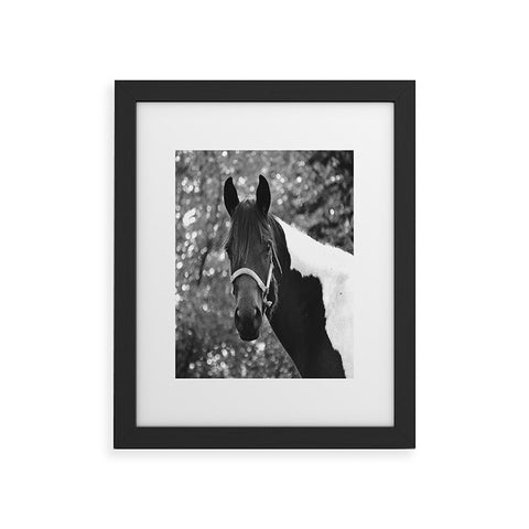Allyson Johnson Horse Portrait Framed Art Print