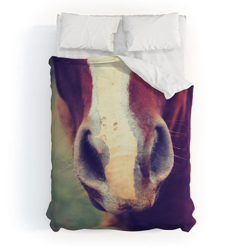 Allyson Johnson Horse Sense 1 Duvet Cover