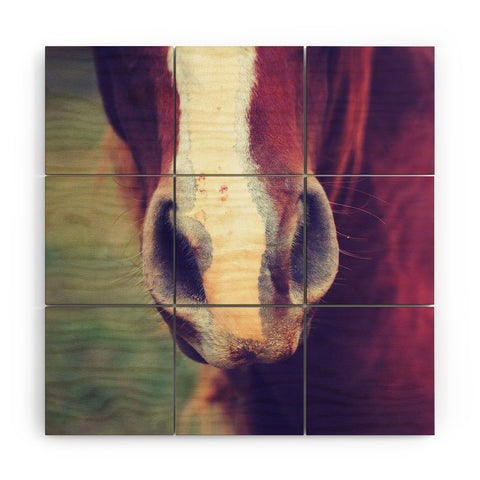 Allyson Johnson Horse Sense 1 Wood Wall Mural