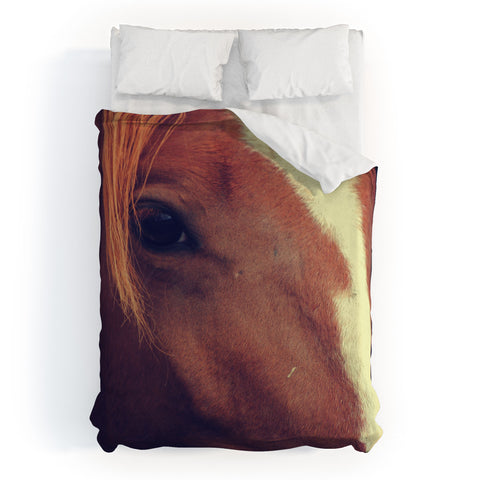 Allyson Johnson Horse Sense 2 Duvet Cover