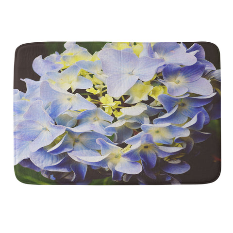 Allyson Johnson Hydrangea Flower Memory Foam Bath Mat