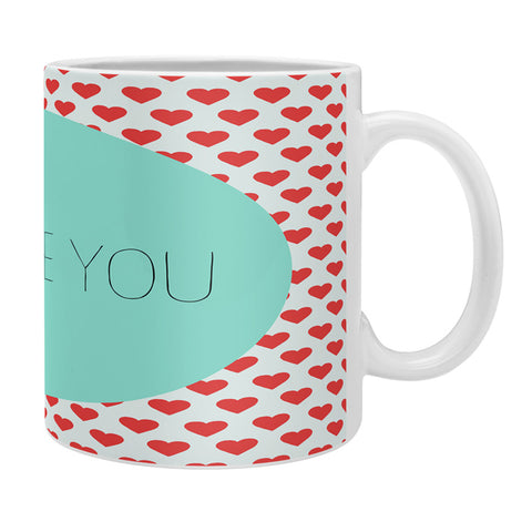 Allyson Johnson I Adore You Coffee Mug