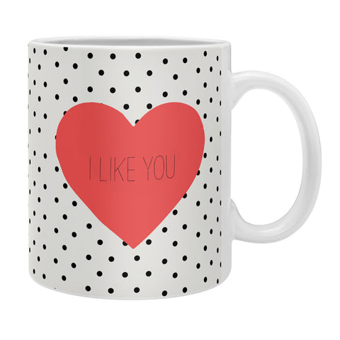 Allyson Johnson I Like You Coffee Mug