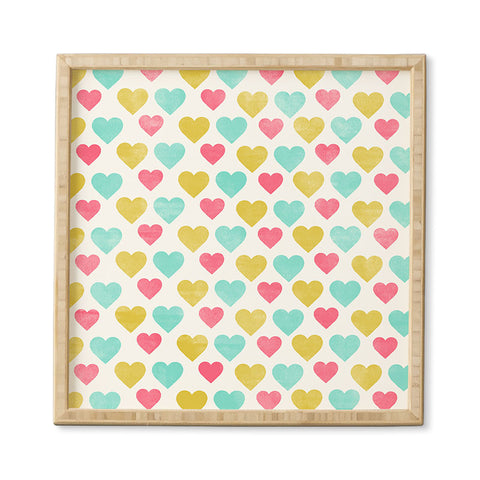 Allyson Johnson I Love You With All My Heart Framed Wall Art