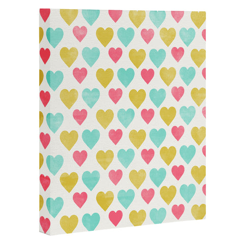 Allyson Johnson I Love You With All My Heart Art Canvas