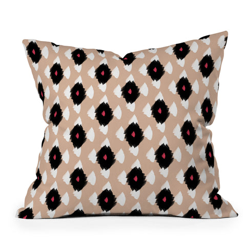 Allyson Johnson iKat Class Throw Pillow