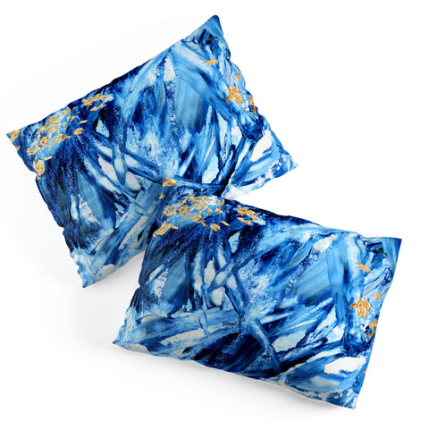 Allyson Johnson Indigo Abstract ll Pillow Shams