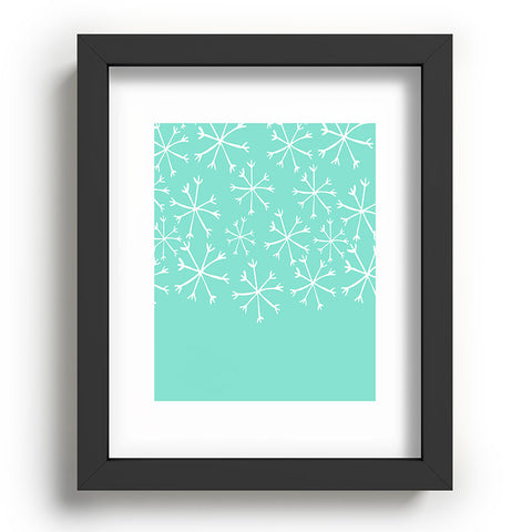 Allyson Johnson Its snowing Recessed Framing Rectangle