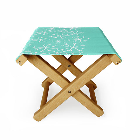 Allyson Johnson Its snowing Folding Stool