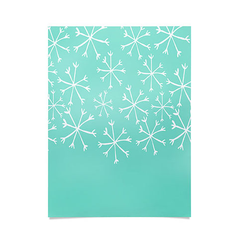 Allyson Johnson Its snowing Poster