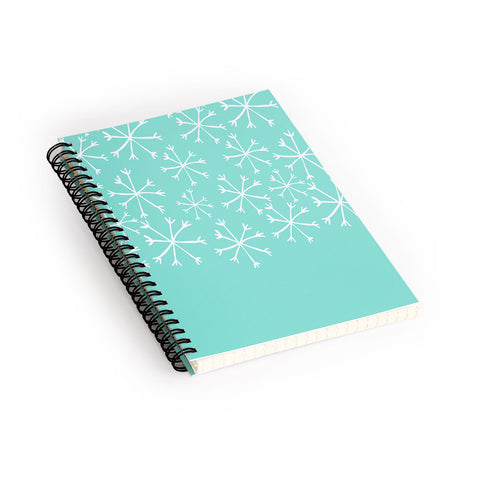 Allyson Johnson Its snowing Spiral Notebook