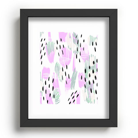 Allyson Johnson Jordan Bold abstract Recessed Framing Rectangle