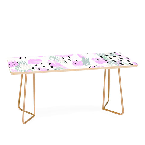 Allyson Johnson Jordan Bold abstract Coffee Table