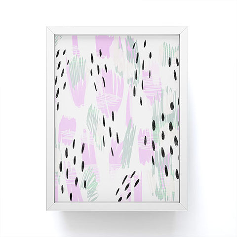 Allyson Johnson Jordan Bold abstract Framed Mini Art Print