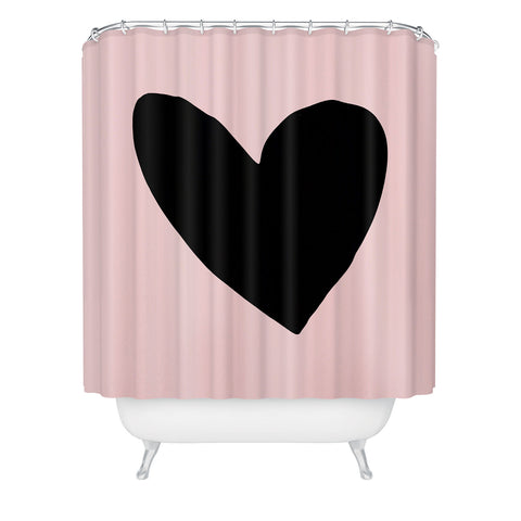 Allyson Johnson Just a heart Shower Curtain