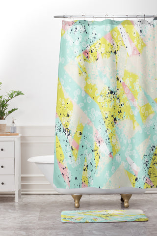 Allyson Johnson Kacee Shower Curtain And Mat