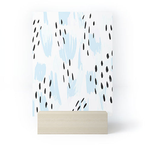 Allyson Johnson Lacey Bold Abstract Mini Art Print