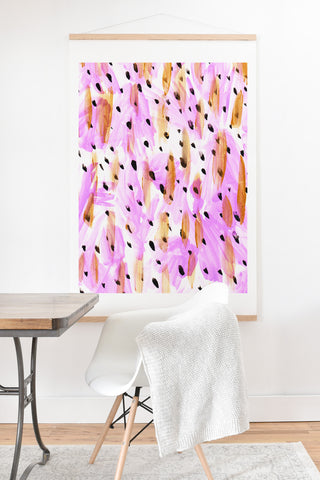 Allyson Johnson Lavender Spring Art Print And Hanger